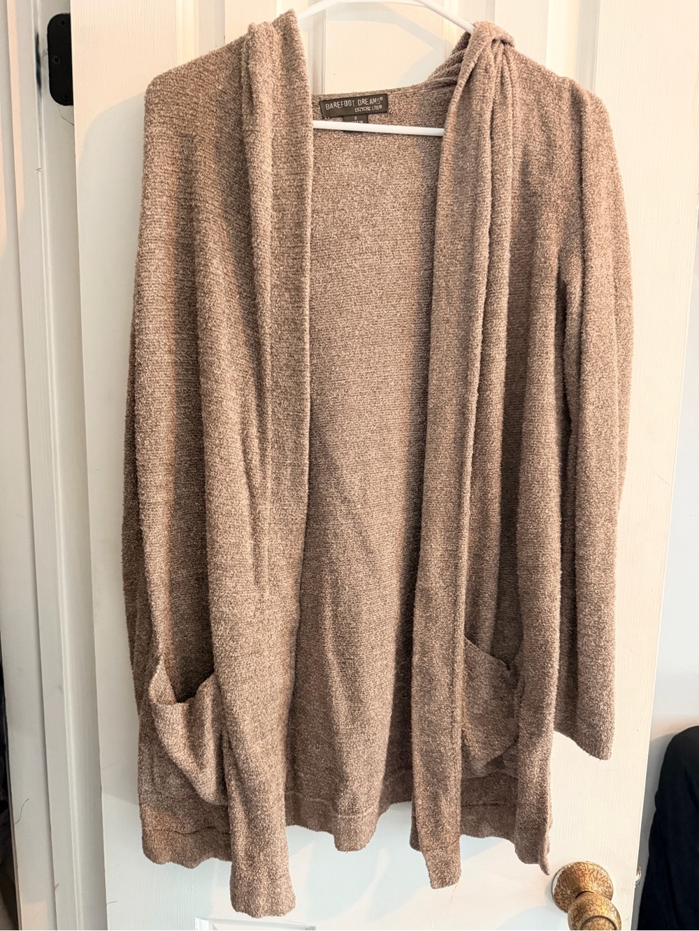 Barefoot Dreams CozyChic Lite Resort Cardi with Hood 905 A293840